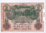 1910 - Niemcy - 50 Marek <br> A.6997235