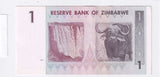 2007 - Zimbabwe - 1 Dolar <br> AA1399213