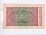 1923 - Niemcy - 20000 Marek <br> S-HH 316396