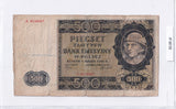 1940 - Polska - 500 Złotych <br> A6148907