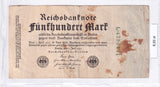 1922 - Niemcy - 500 Marek <br> L4756441