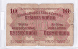 1916 - Niemcy - 10 Rubli <br> A691990