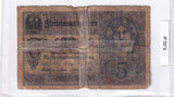1917 - Niemcy - 5 Marek <br> V.3195158