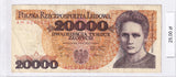1989 - Polska - 20000 Złotych <br> AM0391073