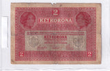 1917 - Austria - 2 Korony <br> 815197
