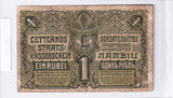 1919 - Łotwa - 1 Rubel <br> 276605