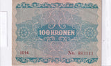 1922 - Austria - 100 Koron <br> 883111