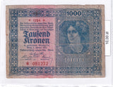 1922 - Austria - 1000 Koron <br> *081272