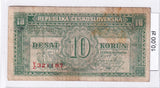 1945 - Czechosłowacja - 10 Koron <br> VZ321187