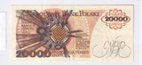 1989 - Polska - 20000 Złotych <br> AM1687552
