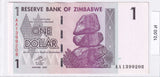 2007 - Zimbabwe - 1 Dolar <br> AA1399208