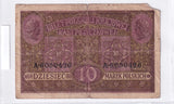 1916 - Polska - 10 Marek <br> A.6030426