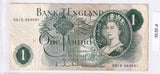 1962-1966 - Wielka Brytania - 1 Funt <br> D81N 364091