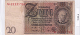 1929 - Niemcy - 20 Marek <br> W.21221784