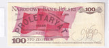 1986 - Polska - 100 Złotych <br> PA4659004