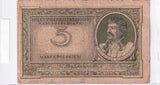 1919 - Polska - 5 Marek <br> P756829