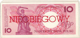1990 - Polska - 10 zł - Warszawa <br> D0307509