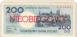 1990 - Polska - 200 zł - Kraków <br> D3328092