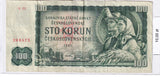 1961 - Czechosłowacja - 100 Koron <br> 268475