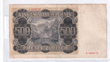 1940 - Polska - 500 Złotych <br> A6206172