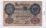 1908 - Niemcy - 20 Marek <br> D.5107815