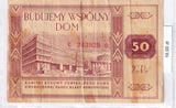 Polska - PRL - Bon - Budujemy Wspólny Dom - 50 Złotych <br> C243929*