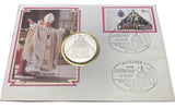 1987 - Medal - Jan Paweł II - Mater Dei Memento Mei - Papst Johannes Paul II