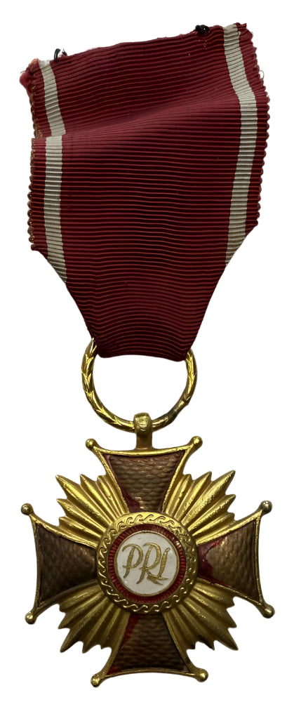 Medal - Odznaka - Złoty Krzyż Zasługi PRL