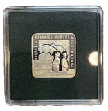 2011 - Polska - 10 zł - Jeremi Przybora, Jerzy Wasowski - kwadrat