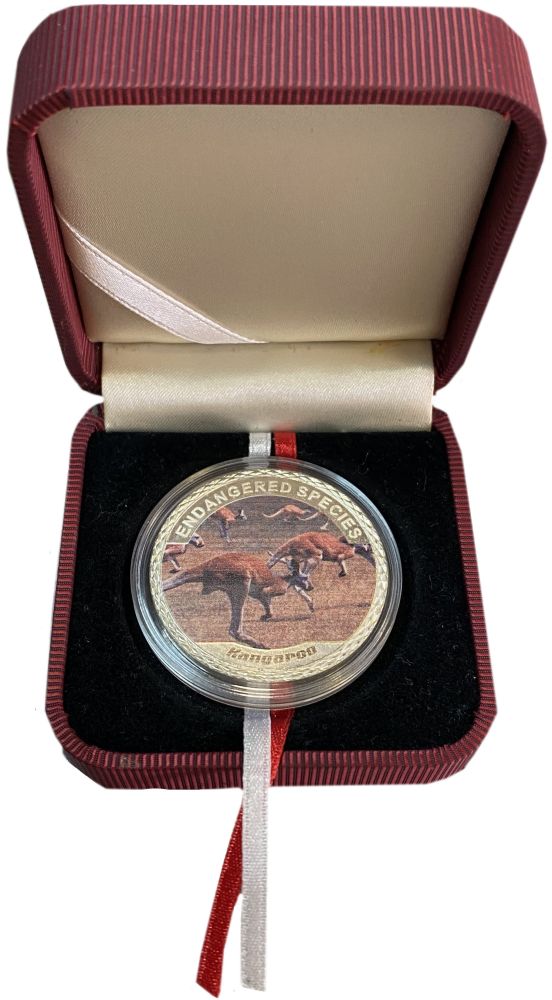 Medal - Zagrożone Gatunki - Kangur