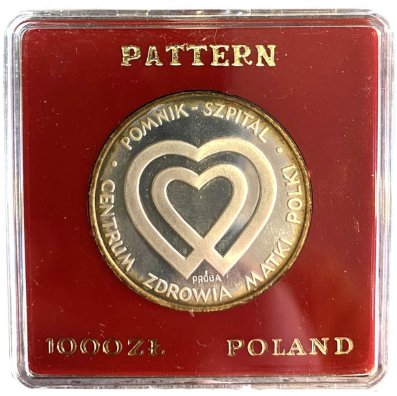 1986 - Polska - 1000 zł - Pomnik - Szpital - Centrum Zdrowia Matki Polki - próba