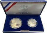 1993 - USA - Zestaw - Zestaw 2 srebrnych monet - James Madison - Karta Praw
