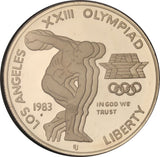 1984 - USA - Zestaw - Zestaw 2 srebrnych monet - Olimpiada w Los Angeles