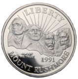 1991 - USA - 1/2 Dolara - Góra Rushmore