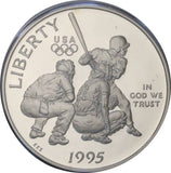 1995 - USA - 1/2 Dolara - Igrzyska Olimpijskie Atlanta 1996 - Baseball