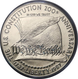 1987 - USA - 1 Dolar - 200-lecie Konstytucji USA