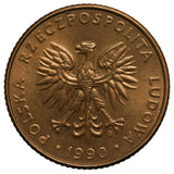 1990 - Zestaw - Polska - rolka bankowa NBP - 10 Złotych (50 sztuk)