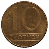 1990 - Zestaw - Polska - rolka bankowa NBP - 10 Złotych (50 sztuk)