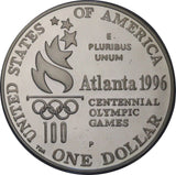 1996 - USA - 1 Dolar - Igrzyska Olimpijskie Atlanta 1996 - Skok wzwyż