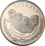 1991 - USA - 1 Dolar - Góra Rushmore