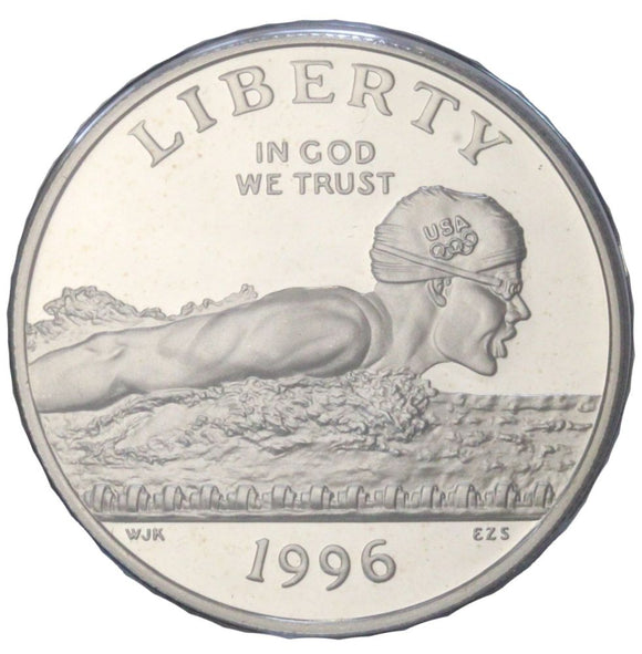1996 - USA - 1/2 Dolara - Igrzyska Olimpijskie Atlanta 1996 - Pływanie