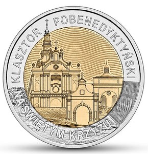 2022 - Polska - 5 zł - Klasztor Pobenedyktyński na Świętym Krzyżu