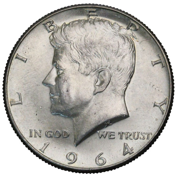 1964 - USA - 1/2 Dolara - Kennedy Half Dollar