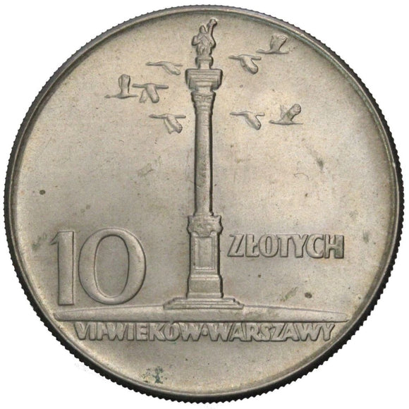 1965 - Polska - 10 zł - Kolumna Zygmunta