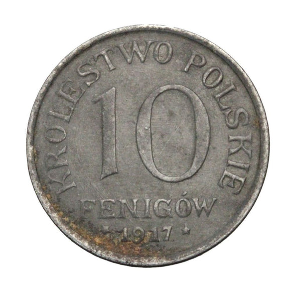 1917 - Polska - 10 Fenigów