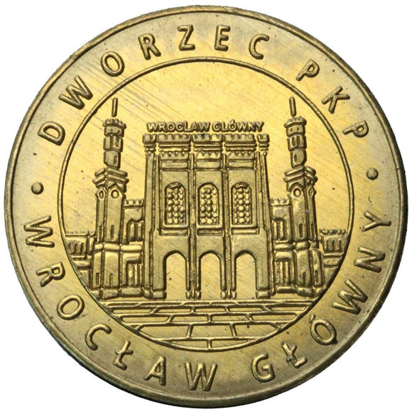 Medal - Dworzec PKP Wrocław Główny <br> Most Grunwaldzki