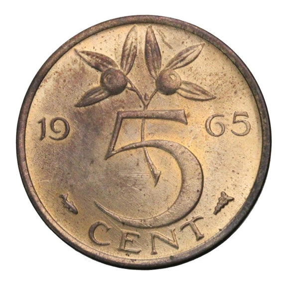 1965 - Holandia - 5 Centów