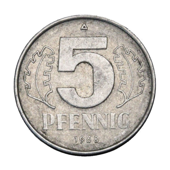 1968 - Niemcy - 5 Fenigów