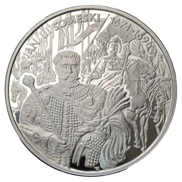 2001 - Polska - 10 zł - Jan III Sobieski - popiersie