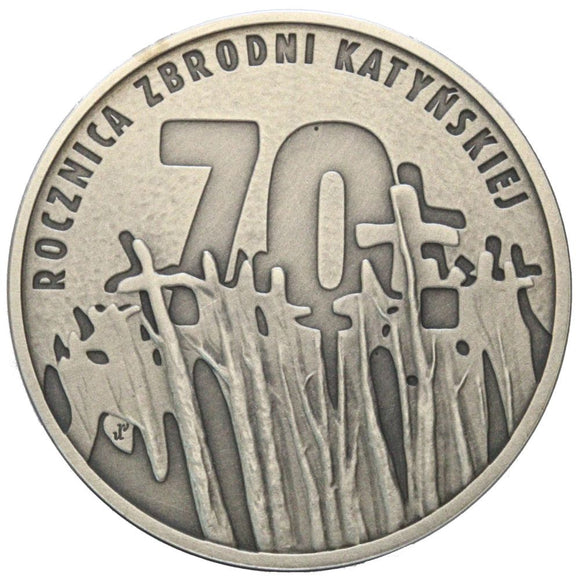 2010 - Polska - 10 zł - 70. Rocznica Zbrodni Katyńskiej